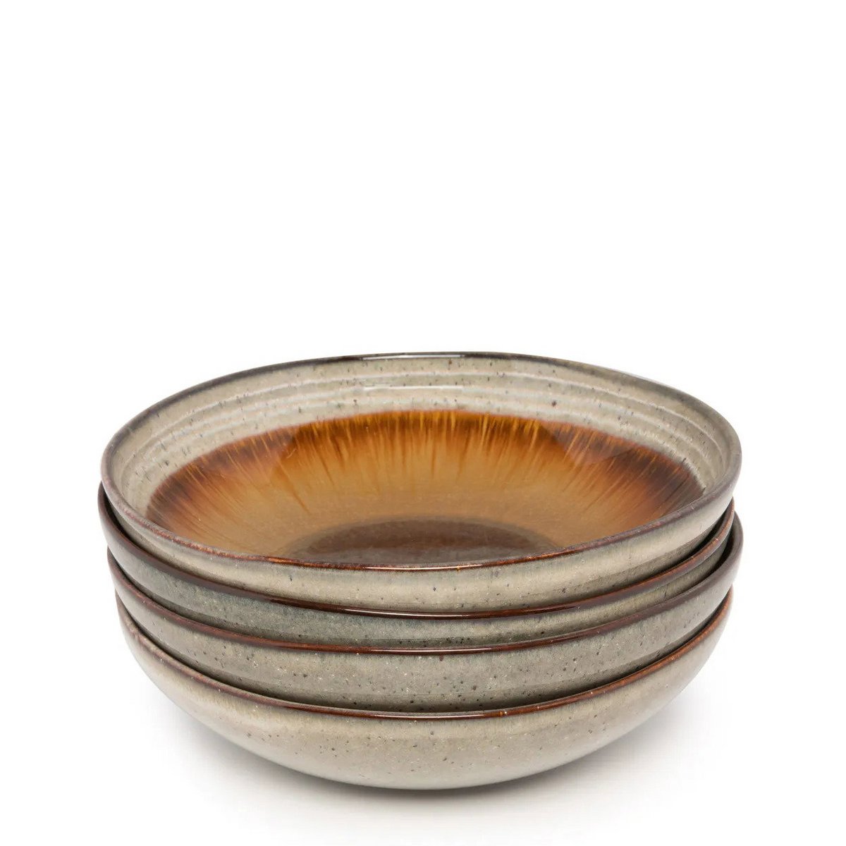Bazar Bizar Comporta Pasta Platte - L - 4er Set