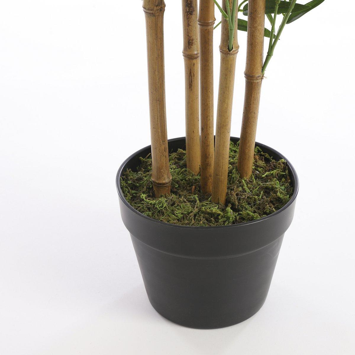 Künstliche Bambuspflanze – H155 x Ø90 cm – Grün - Vitalia Bloom