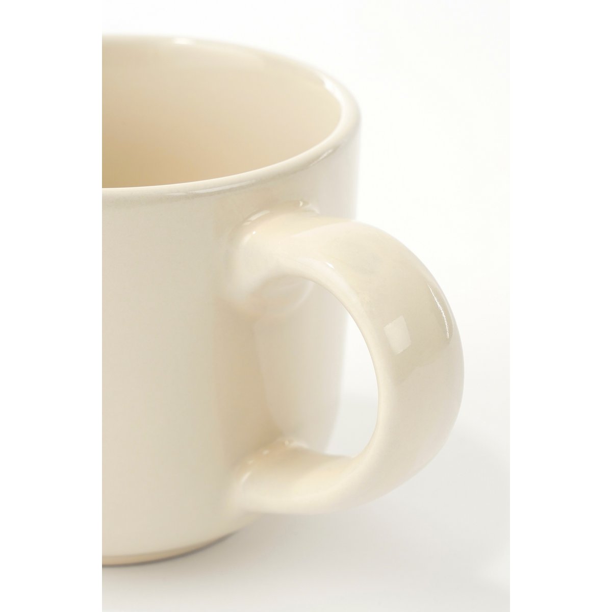 Ozi Geschirr-Set für 4 Personen – 16-tlg., Steingut, Off-White – Mica Decorations