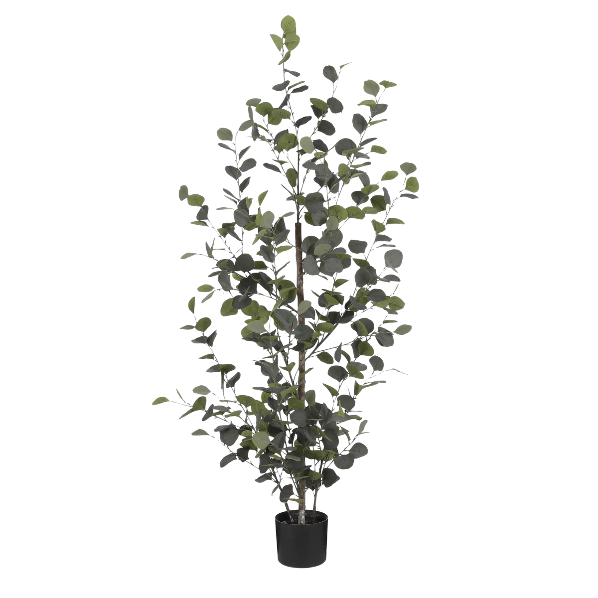 Künstliche Eukalyptuspflanze im Blumentopf – H150 x Ø30 cm – Grün