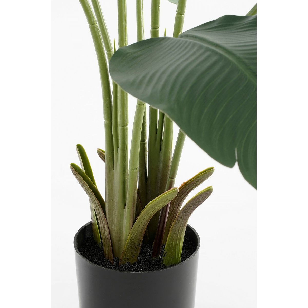 Künstliche Pflanzenbananenbaum - H120 x Ø30 - Grün