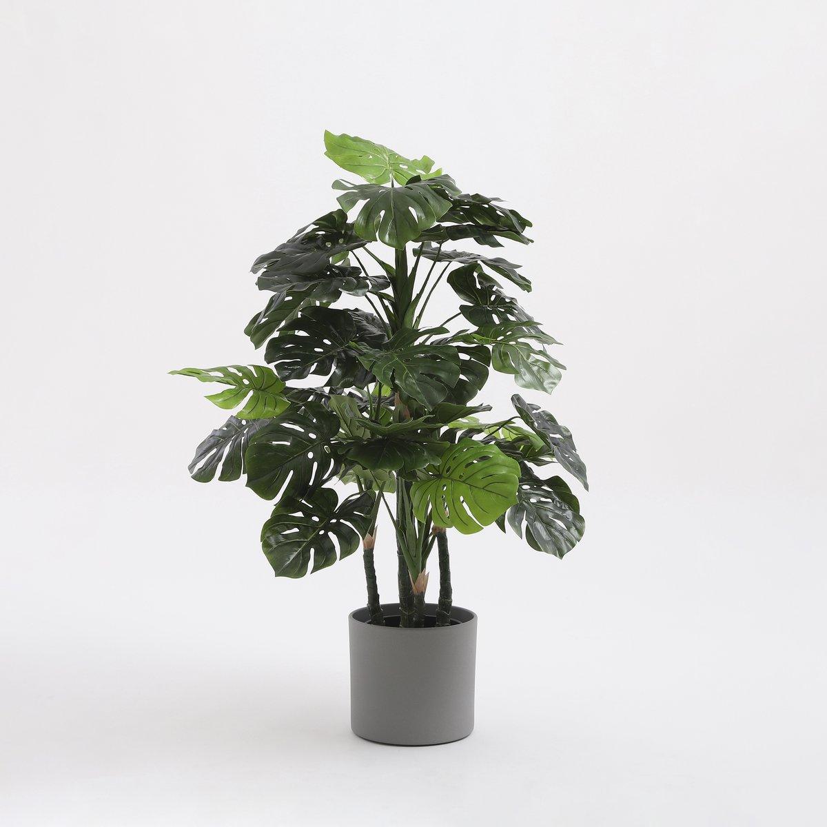 Künstliche Pflanze Monstera – H140 x Ø80 cm – Grün - Vitalia Bloom