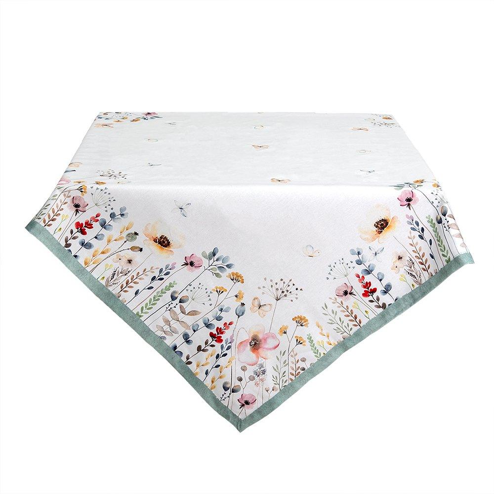 Baumwoll-Tischdecke floral 150x250 cm - Vitalia Bloom