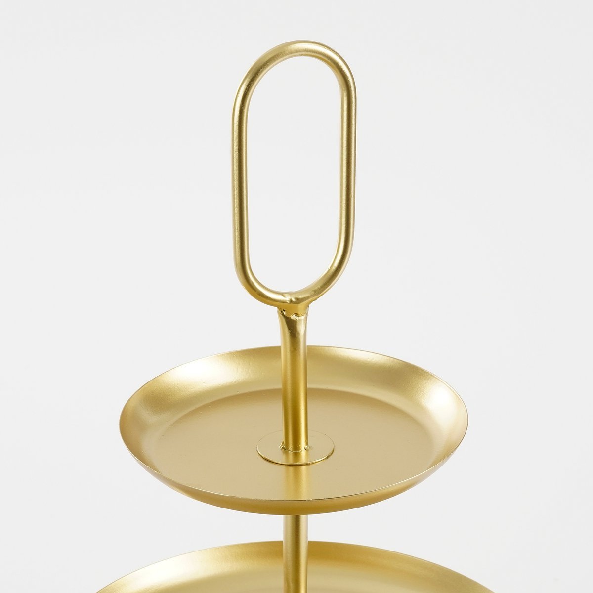 Rama Etagere 3 Ebenen – L38 x B38 x H55 cm – Metall – Gold