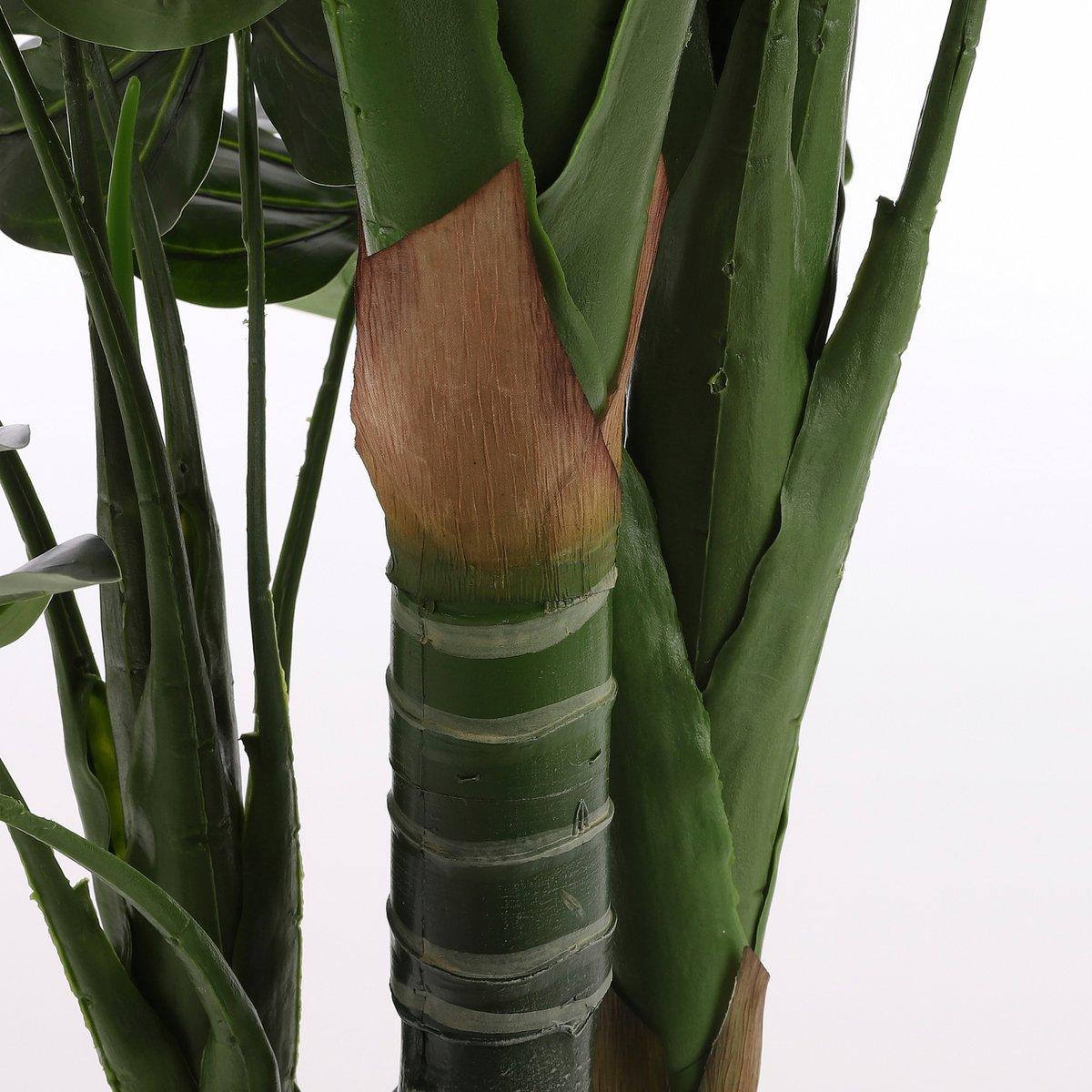 Künstliche Pflanze Monstera – H100 x Ø70 cm – Grün - Vitalia Bloom