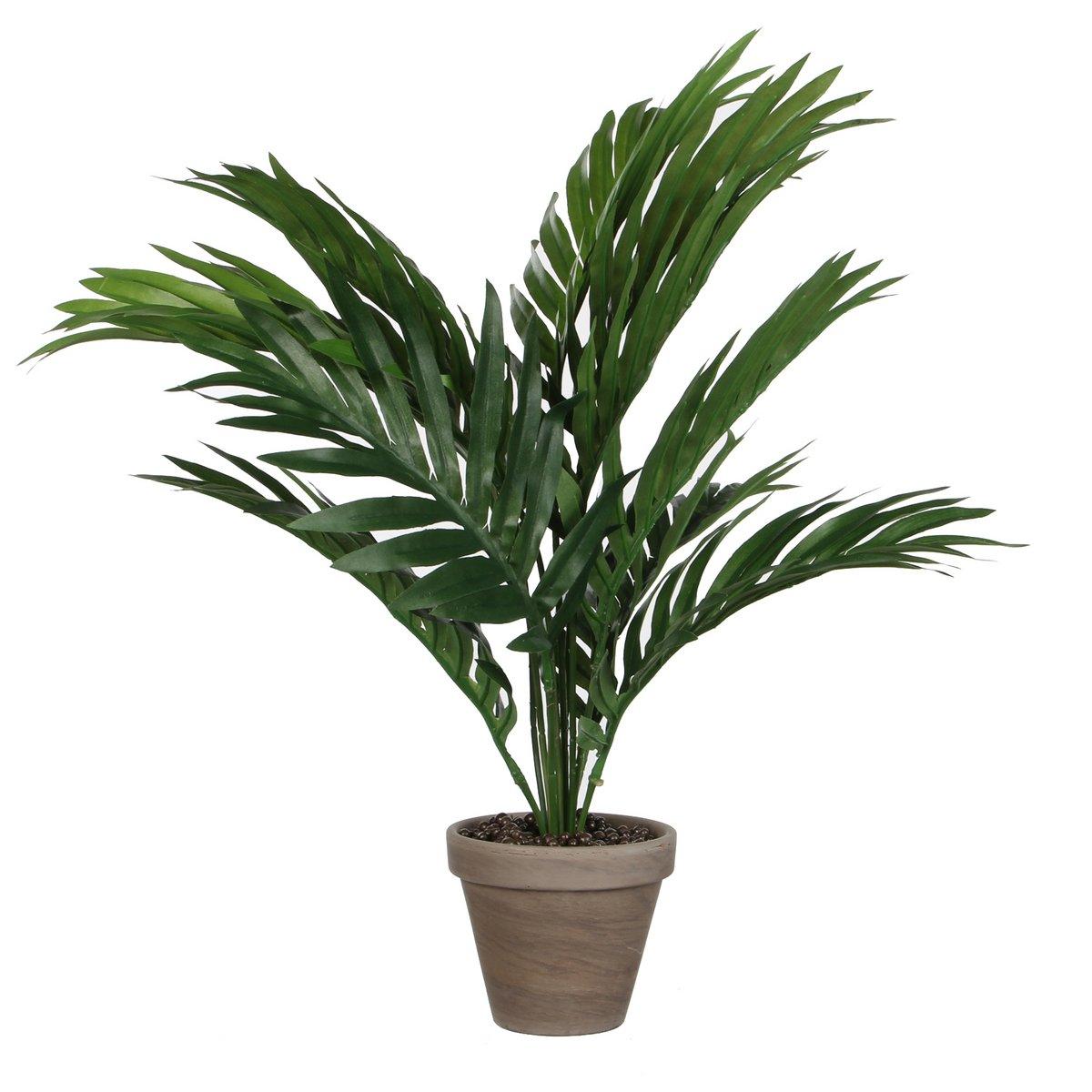 Künstliche Areca-Palme im Blumentopf Stan – H45 x Ø60 cm – Grün - Vitalia Bloom