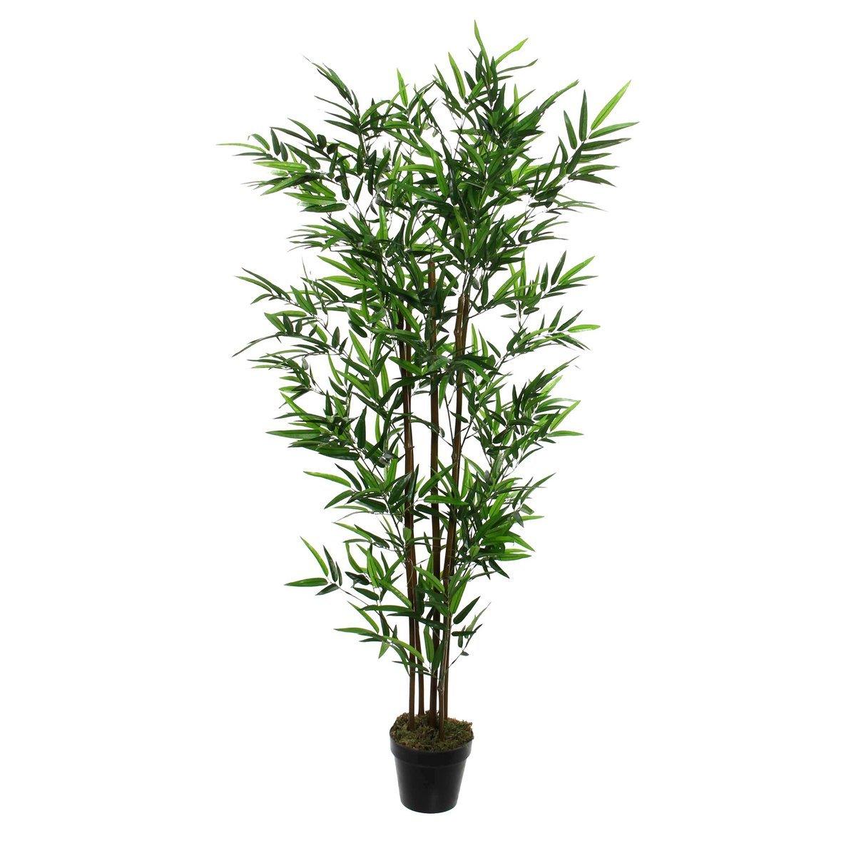 Künstliche Bambuspflanze – H155 x Ø90 cm – Grün - Vitalia Bloom
