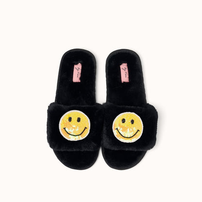 Slipper Schwarz