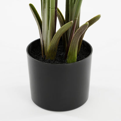 Künstliche Pflanzenbananenbaum - H120 x Ø30 - Grün