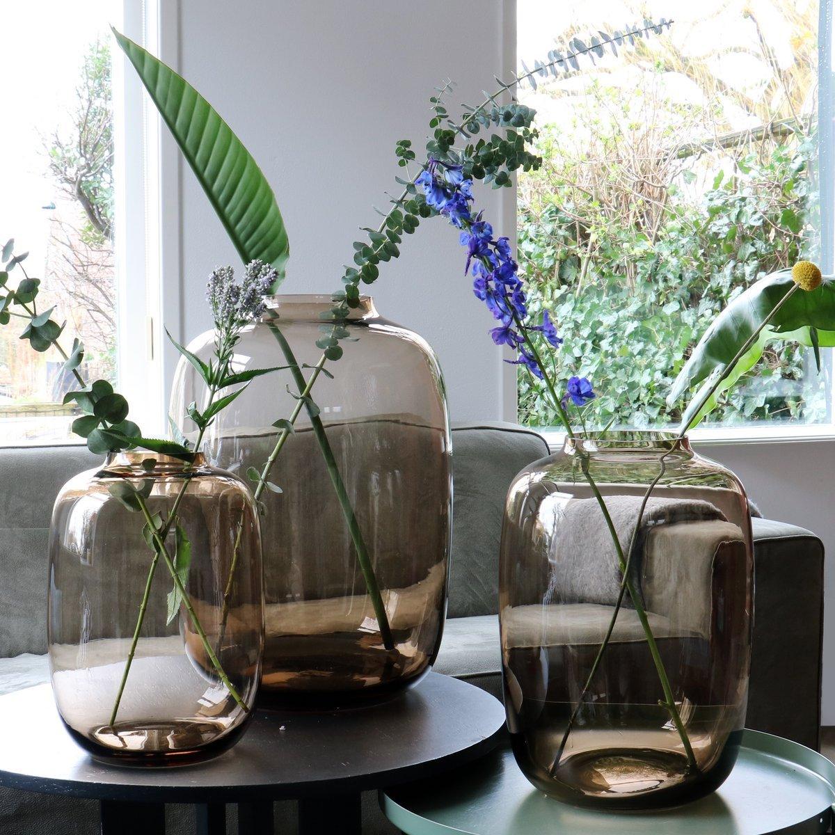 Vase Artisches Taupe - Vitalia Bloom