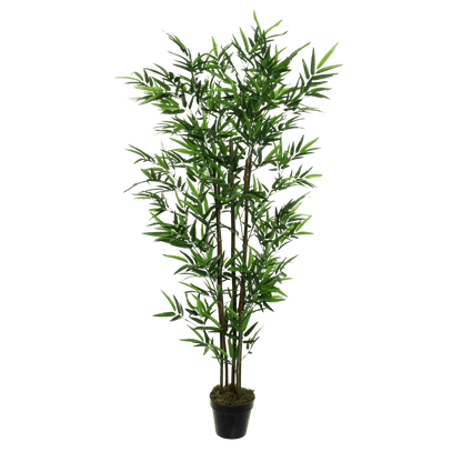Künstliche Bambuspflanze – H155 x Ø90 cm – Grün - Vitalia Bloom