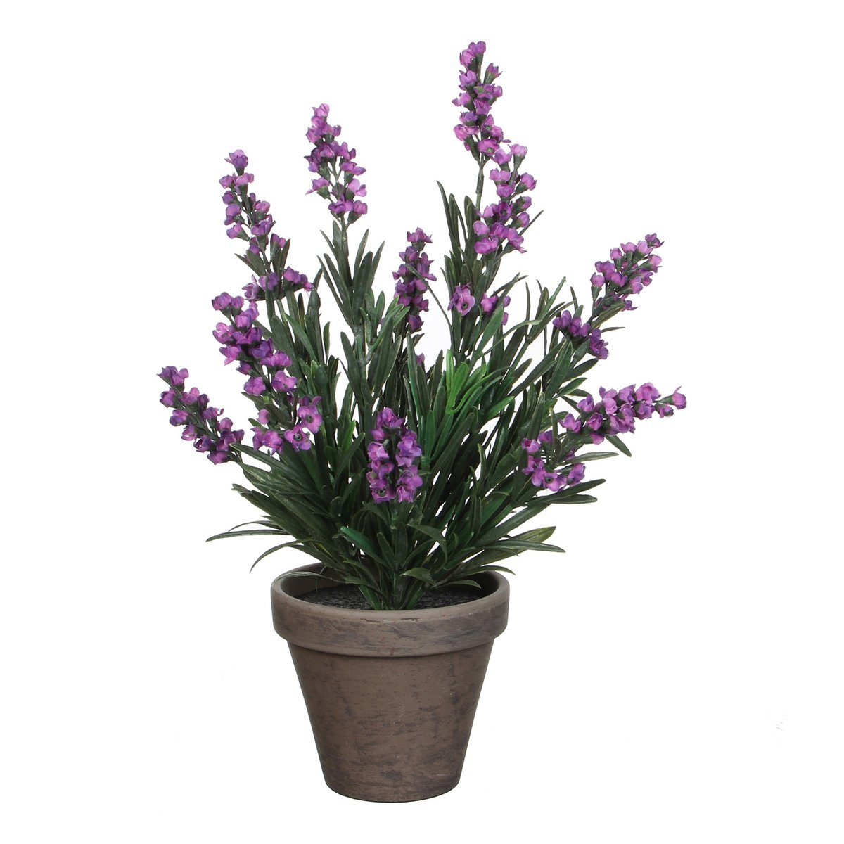 Künstliche Lavendelpflanze im Blumentopf Stan – H33 x Ø20 cm – Lila