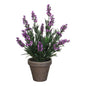 Künstliche Lavendelpflanze im Blumentopf Stan – H33 x Ø20 cm – Lila