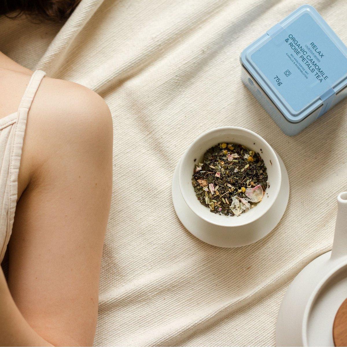 Relax Tee mit Kamille & Rosenblütenblätter - Vitalia Bloom