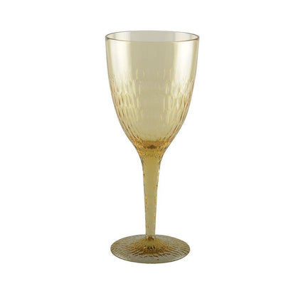 ACRYLGELBE WEINGLÄSER – 6ER-SET - Vitalia Bloom